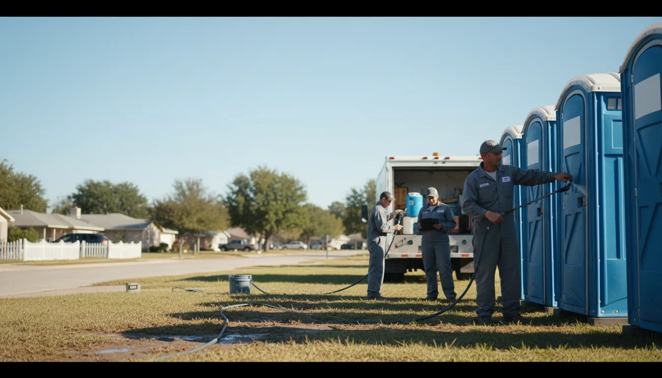 Long-Term Portable Toilet Rental in Kildare, TX near me